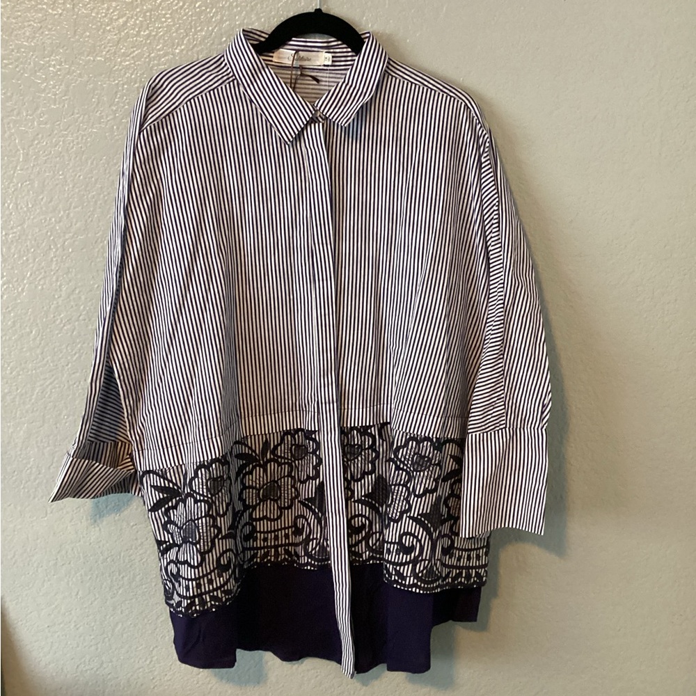 Solitaire Tunic/Blouse.  NWOT